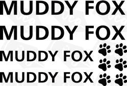 muddy fox stickers